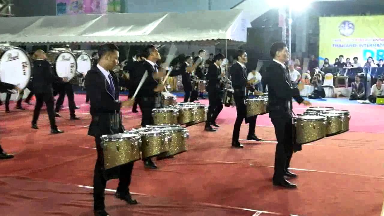 BKK Society Drumline VS Zone Teen Drumline  2016