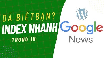 Hướng dẫn INDEX siêu nhanh 2022 | Cách đăng ký Google news | Minh Ẹt