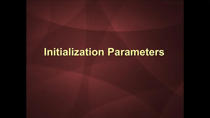 05 Servlet Specific Initialization Parameter