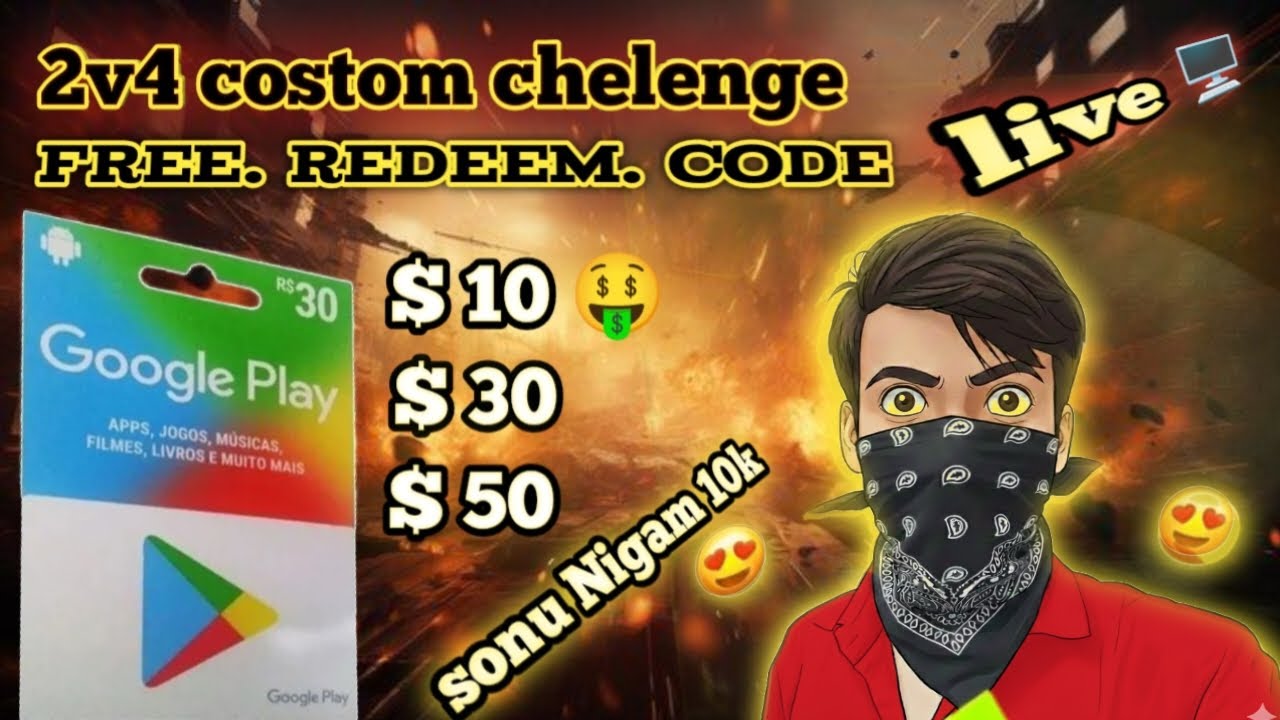 Gare nitro ff live stream 🔥 giveaways 🤑 redeem code