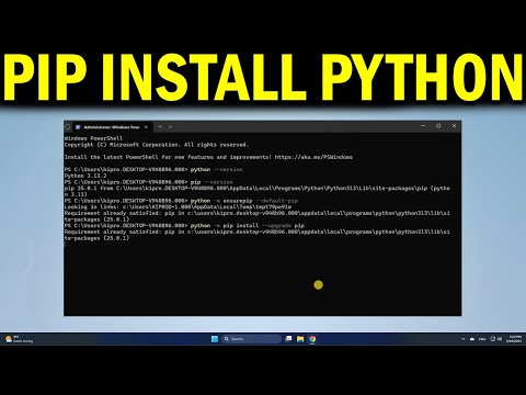 How To Setup PIP in VS Code to Install Python Packages