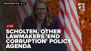 Lawmakers including Rep. Hillary Scholten introduce 'End Corruption Now' agenda