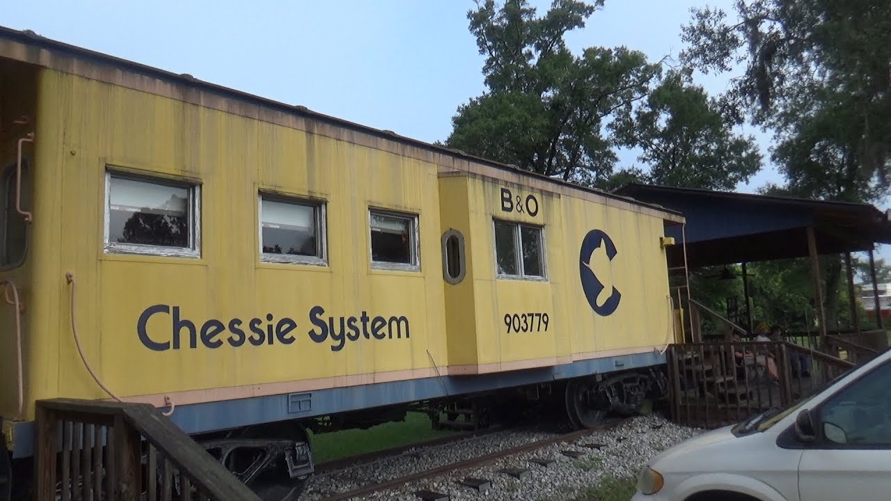 Full Tour of Railside Lodging's Ms. Chessie Caboose in Folkston, GA! YouTube