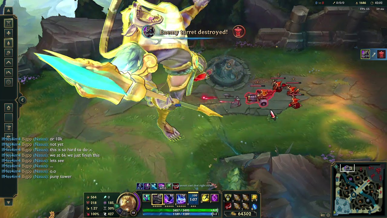 Nasus 9.1k stacks BIG BOY INCOMING