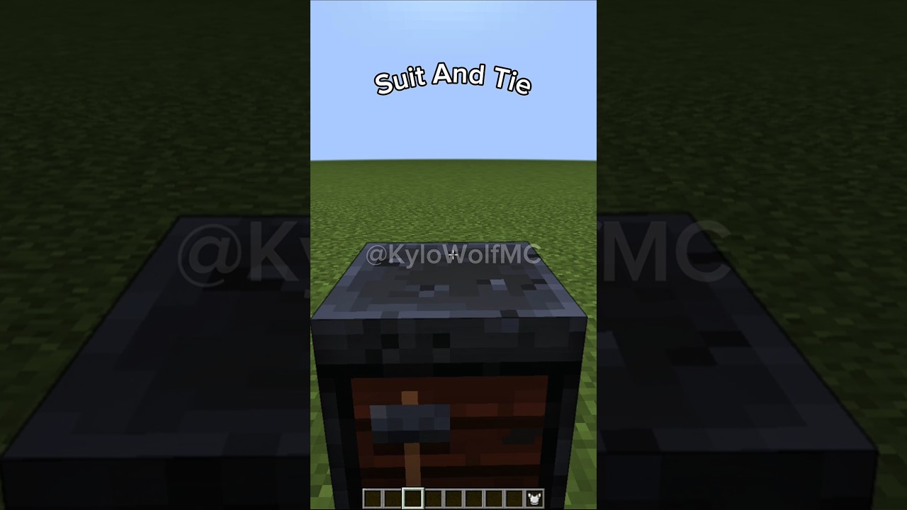 Minecraft Suit And Tie Tutorial 