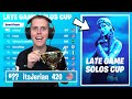 So I Competed In The LATE GAME Solo Cup & This Is What Happened...