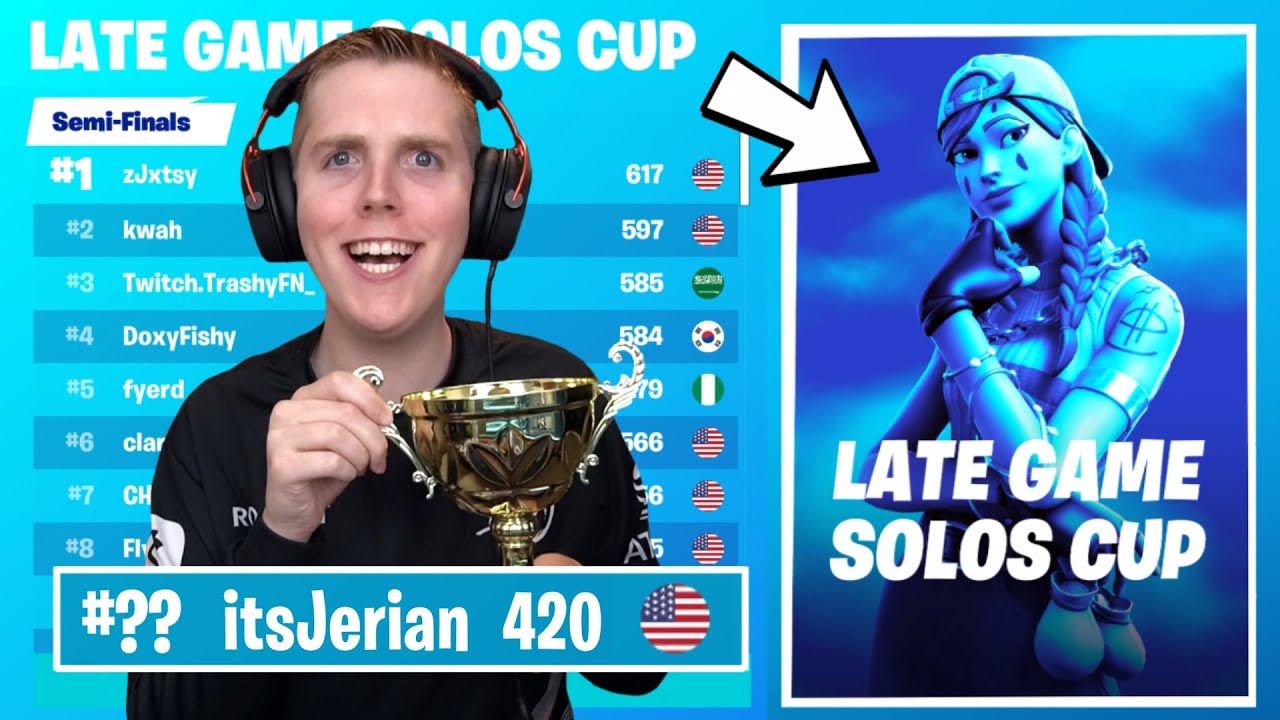 So I Competed In The LATE GAME Solo Cup & This Is What Happened...