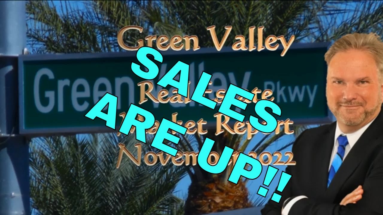 Green Valley Real Estate Market Report November 2022 YouTube