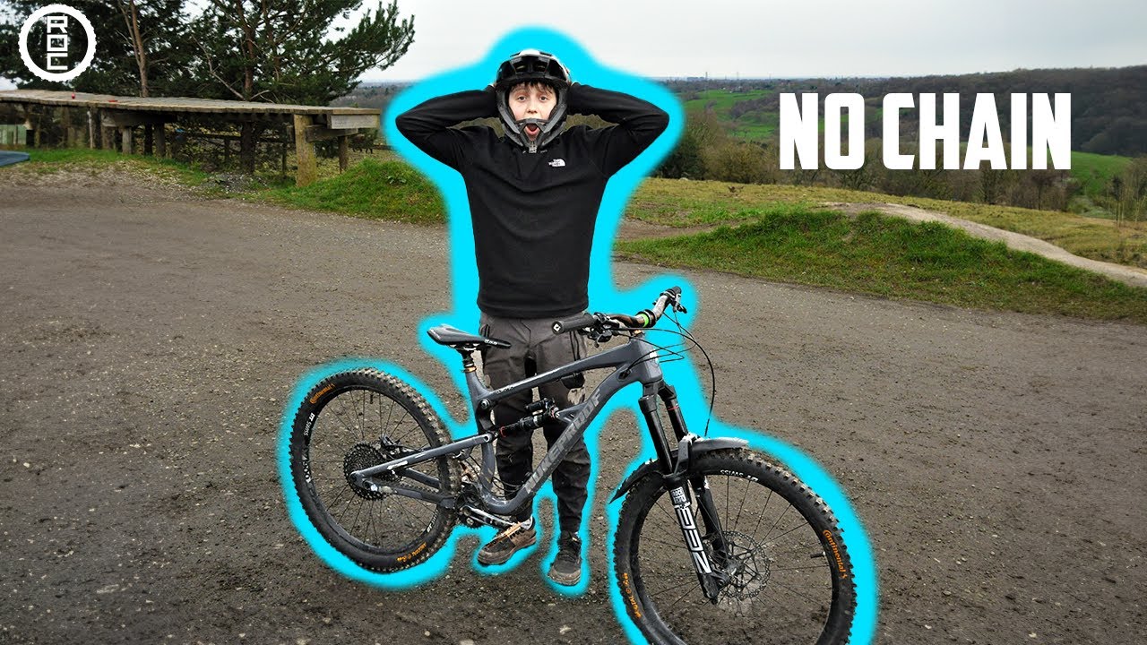 RIDING MTB WITHOUT A CHAIN!? - YouTube