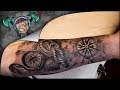 Marine Arm Sleeve Tattoo Time Lapse