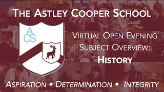 History - ACS Virtual Open Evening