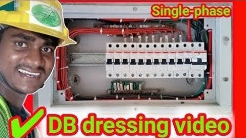 DB dressing 👍| db dressing electrical | DB dressing kaise kiya jata hai ?