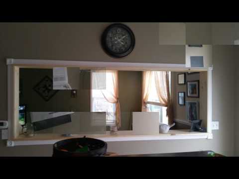 Kitchen Pass through Before & After