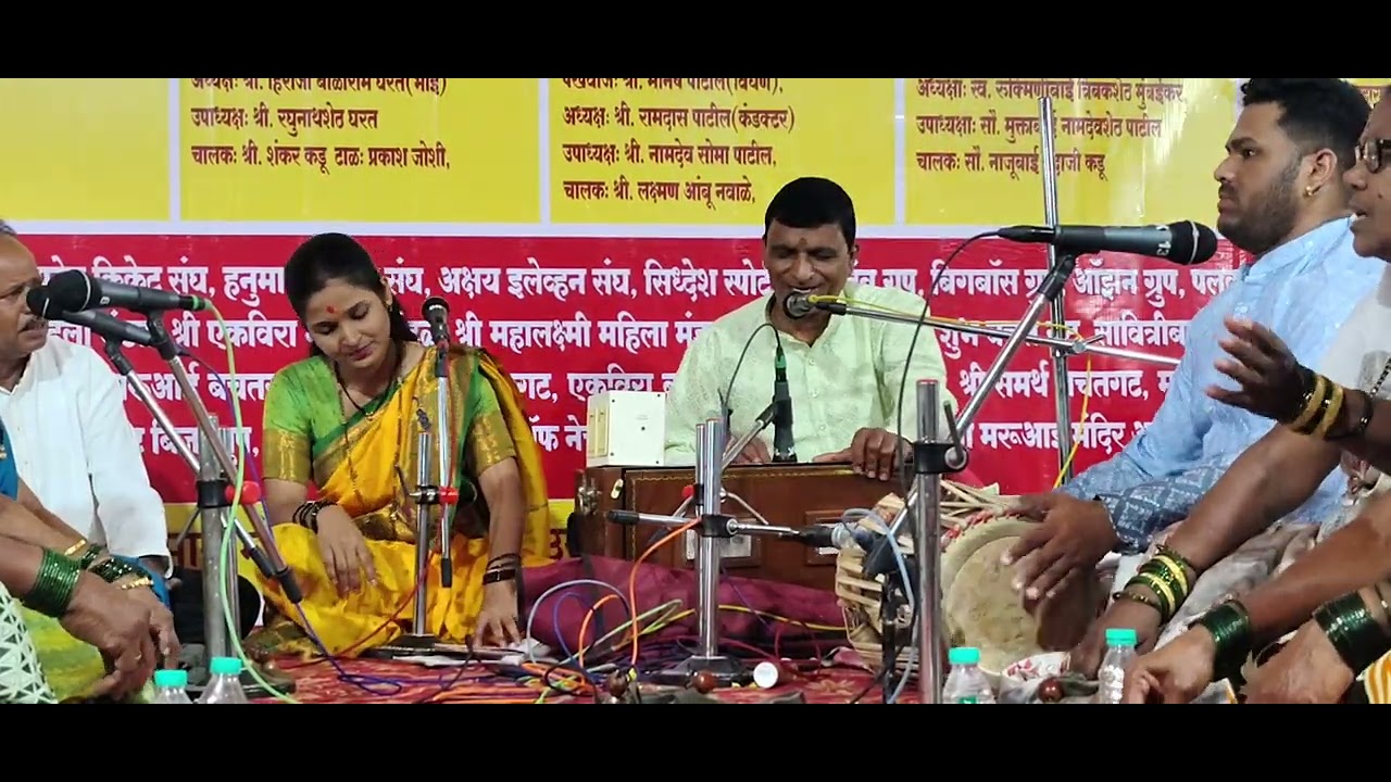 हरिभजनाविण काळ घालवू नको रे . .  गायिका - सौ. जागृती अक्षय पाटील, पखवाज - कु. मनिष पाटील