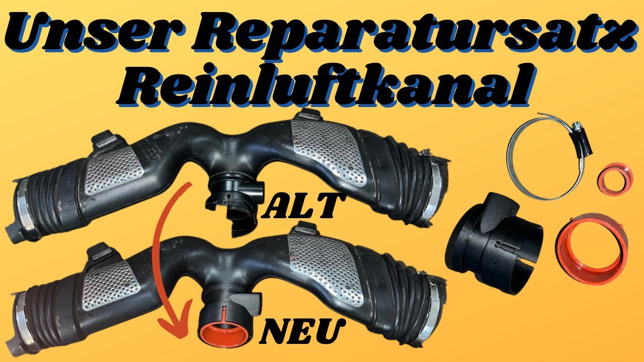 Wir haben die Lösung! Unser Reinluftkanal Reparatursatz für den Mercedes OM642 Motor | MB Youngtimer