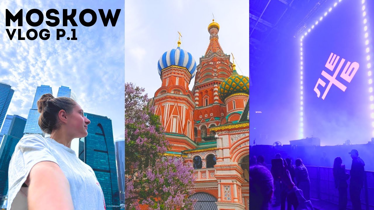 VLOG: Москва, Первые впечатления (спойлер МЫ В ШОКЕ!!!), Концерт Группы ХЛЕБ