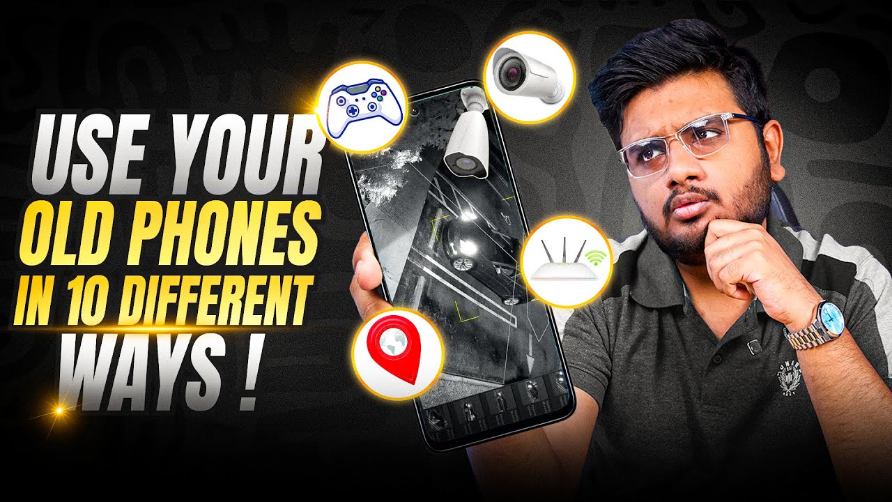 10 Ways To Use OLD Phones - YouTube