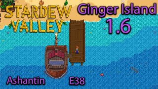 Stardew Valley 1.6 Ginger Island E38 Golden Walnuts, Huge Profit & Radioactive Search #stardewvalley