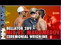 Patchy mix magomed magomedov get face to face before tournament semifinals  bellator 289