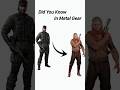 Did You Know in Metal Gear Solid 🤯 #shorts #gaming #mgsdelta #metalgearsolid #snakeeater #kojima
