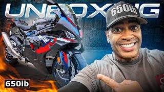 UNBOXING &amp; STARTING UP MY NEW 2023 BMW M 1000 RR!