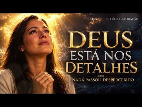 DEUS ESTÁ CUIDANDO DOS DETALHES QUE VOCÊ NÃO CONSEGUE VER