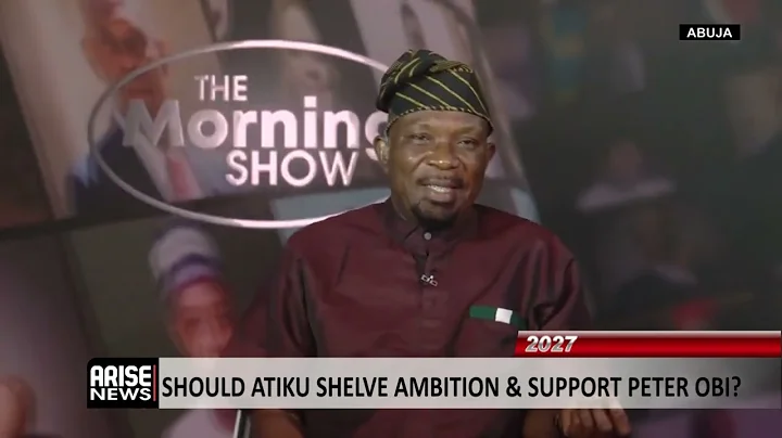 2027: Atiku, Jonathan Should Accept Redirection Which Peter Obi Represents - Akeni