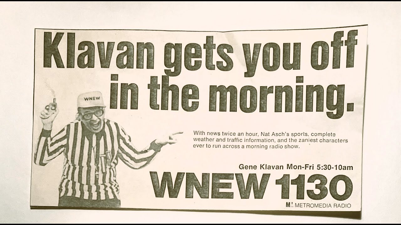 WNEW 1130 New York - Gene Klavan - News: Frank Settipani - April 15 1977 - Radio Aircheck adlı videoyu YouTube'da izle WNEW 1130 New York - Gene Klavan - News: Frank Settipani - April 15 1977 - Radio Aircheck adlı videoyu YouTube'da izle