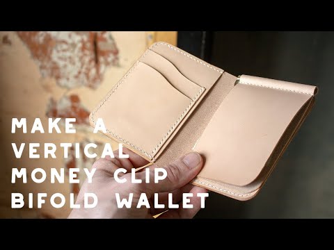 Making A MONEY CLIP WALLET - Step by Step Instructions