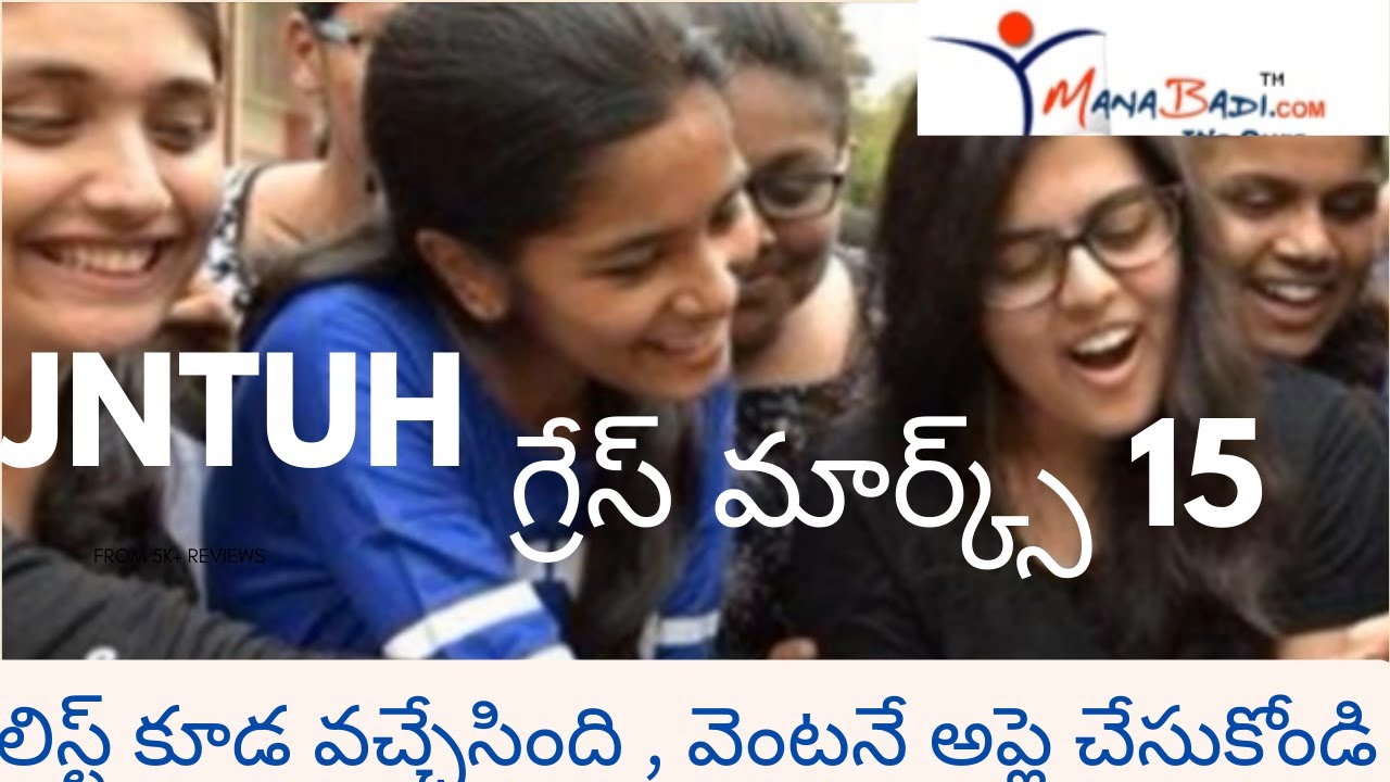 Good News To JNTUH Students| Grace Marks Increased Upto 15 & List Released