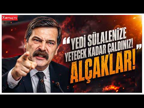 "YEDİ SÜLALENİZE YETECEK KADAR ÇALDINIZ!" | Erkan Baş Kürsüden İsim Vermeden Dümdüz Gitti!