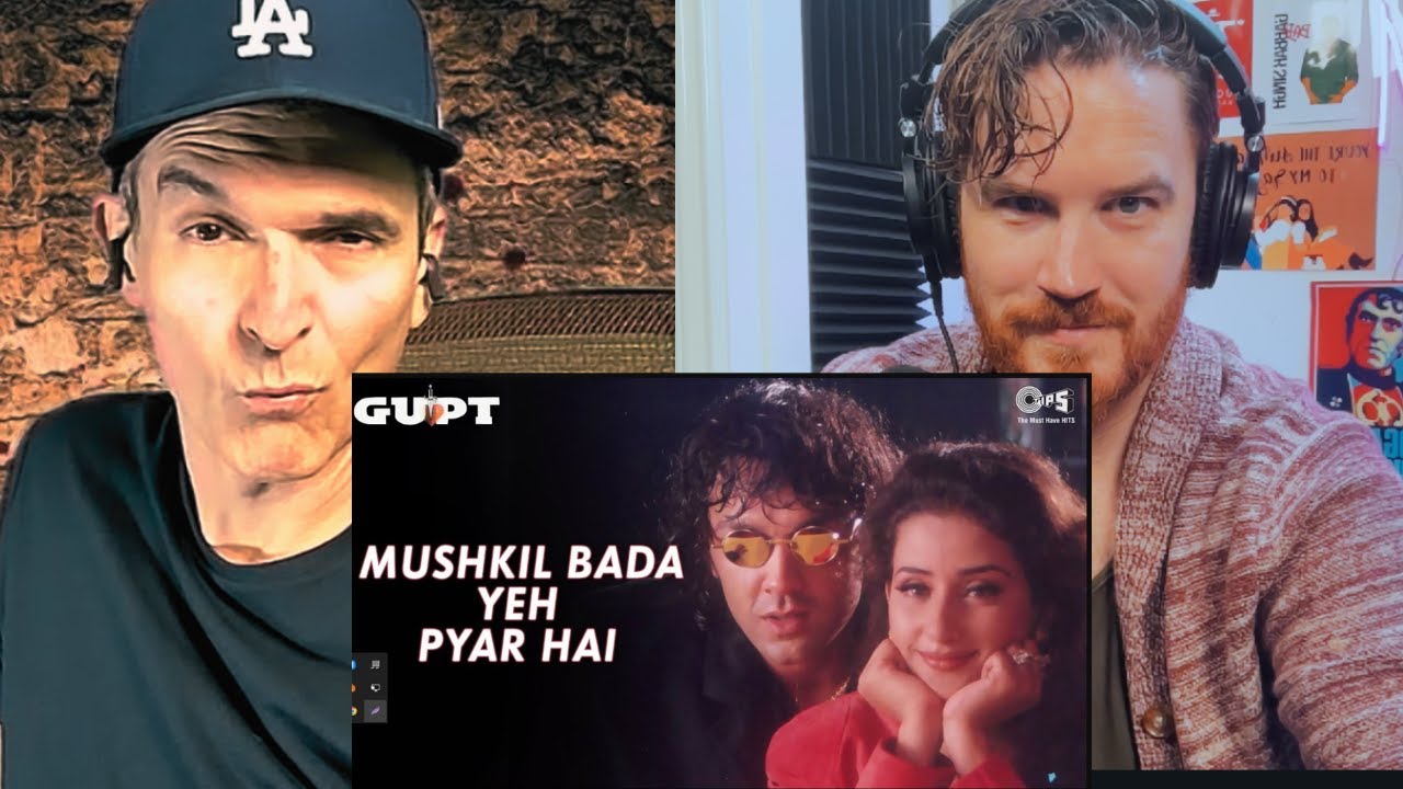 Mushkil Bada Yeh Pyaar Hai - Gupt (1997)  Bobby Deol, Manisha Koirala, Kajol REACTION!!