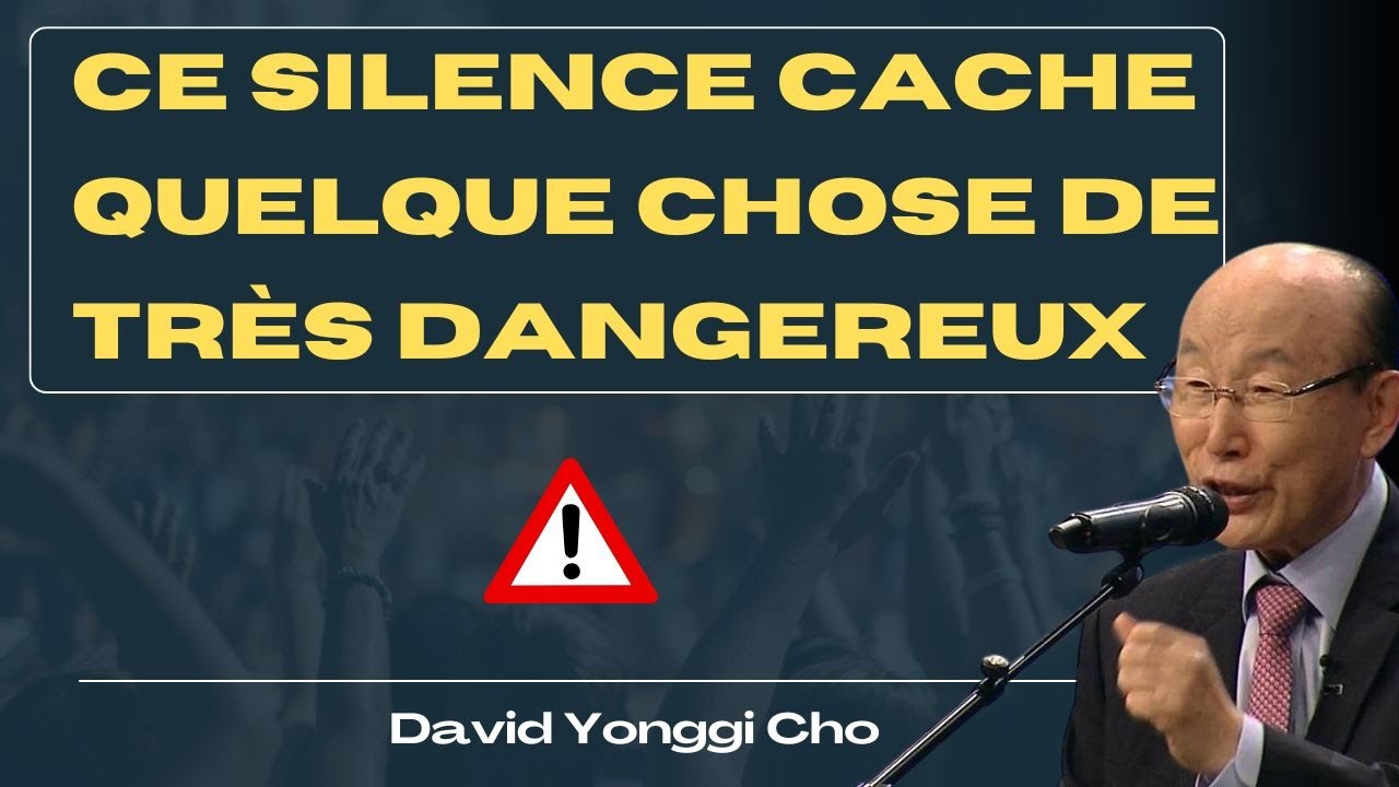 Quand Tout S’effondre et Que Dieu Ne Répond Plus | DAVID YONGGI CHO