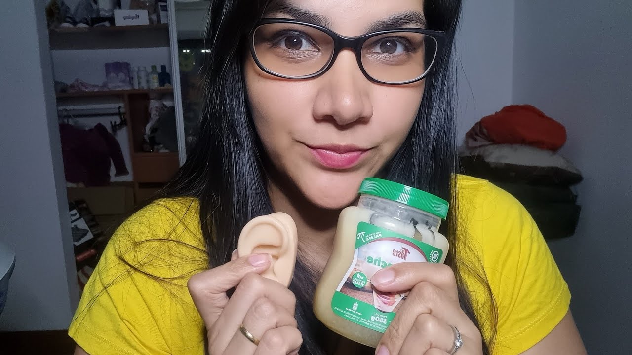 ASMR con leche condensada y orejita | ASMR en Español