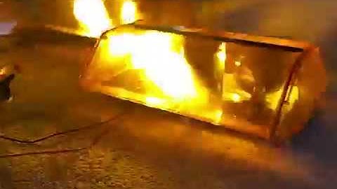 Code 3 XL5000 Amber half lightbars