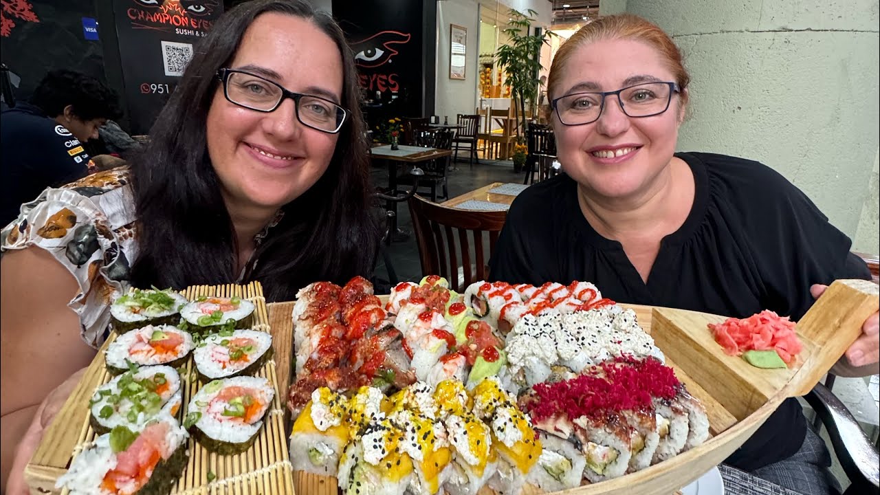 First Time Trying Sushi In Oaxaca, Mexico 🇲🇽