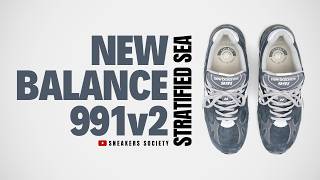 STRATIFIED SEA 2026 New Balance 991v2 | DETAILED LOOK + PRICE