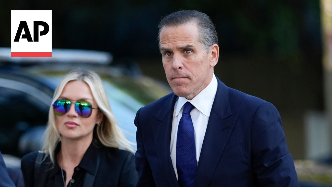 Hunter Biden arrives for federal tax trial in Los Angeles