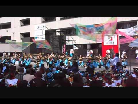 福岡大学付属若葉高等学校ダンス部＠ふくこいアジア祭り2011