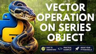 What are VECTOR operations in python series.