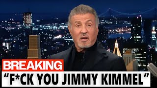 Sylvester Stallone Hilariously DESTROYS Jimmy Kimmel On Live TV