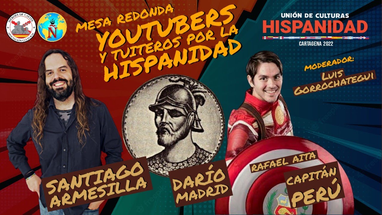 Youtubers y tuiteros por la Hispanidad. Con Santiago Armesilla, Darío Madrid y Rafael Aita