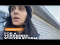 VLOG | CHICKEN CHORES BEFORE A SNOWSTORM | Preparing for a winter storm in East Tennessee