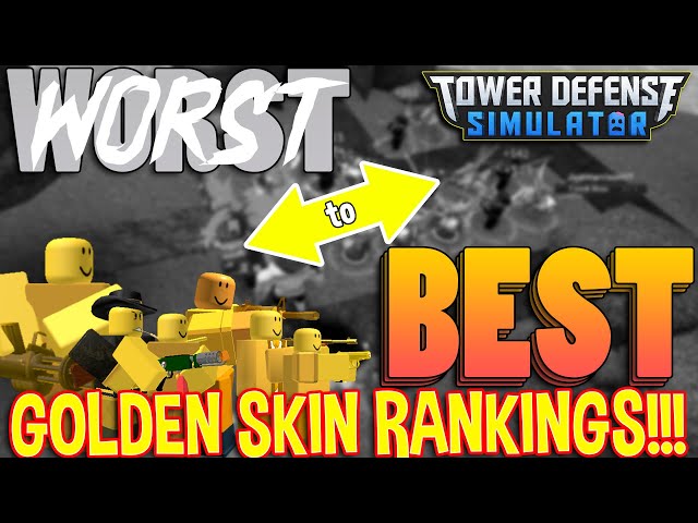 Ranking GOLDEN TOWERS From WORST TO BEST