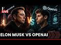 LIVE: Musk vs Altman | The Billionaire Breakup Reaches Court | ChatGPT | Open AI