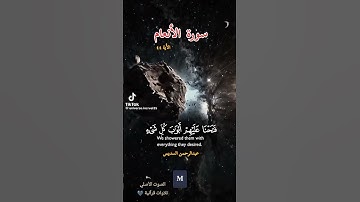 سورة الأنعام (٤٤).عبدالرحمن السديس.    #quran#viral#قران_كريم#قرآن#trending#short#explore