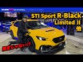 レヴォーグ/WRX S4特別仕様車「STI Sport R-Black Limited Ⅱ」登場!・インプレッサSTI Performance Edition