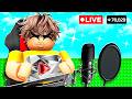 Becoming a FAMOUS STREAMER in Roblox!