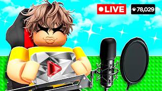 Becoming a FAMOUS STREAMER in Roblox!