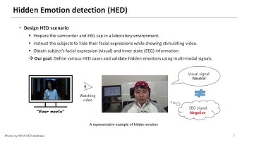 Hidden Emotion Detection using Multi-modal Signals